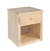 1 Drawer Southern Yellow Pine Nightstand