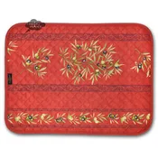 Clos des Oliviers Red Cotton Quilted Placemats by l'Ensoleillade