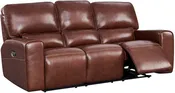LUXE COLLECTION BROADWAY LEATHER POWER SOFA