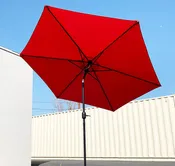 10ft Umbrella, Red (GU-033R)