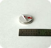 Neodymium Disk with 3M VHB Foam Adhesive