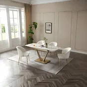 109 Golden Dining Table By ESF Furniture