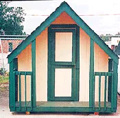 Steep Roof 6' x 6' Playhouse
