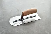 10 x 4 Finishing Trowel Wood Handle Round & Square Edges
