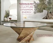 Natuzzi Torsion Table