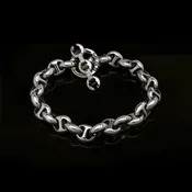 10mm Open-Link Bracelet in Sterling Silver