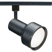TH207 BLACK R30 STEP CYL  1 Light - R30 - Track Head - Step Cylinder - Black Finish