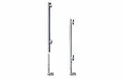 Adjustable Side-Mounted Edge Protection Post