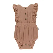 Adobe | Organic Muslin Ruffle Bodysuit
