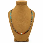 Gerard & Mary Calabaza Multicolor Heishi 22.5" Necklace