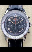 Breitling Navitimer B02 Stainless Grey Dial Swiss Replica Watch