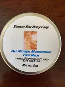 Foot Balm with essential oils