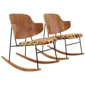 Pair of Kofod-Larsen "Penguin" Rocking Chairs — RETRO INFERNO