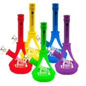 10″ Silicone Beaker With Glass