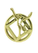 10k NA Dancer Pendant