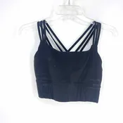 ATHLETA Black Size SMALL Sports Bra