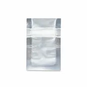 Clear/Silver 2×3 – 100 Pack