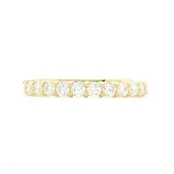Scalloped Diamond Band