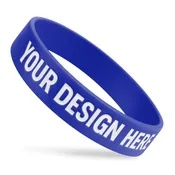 Custom Wristbands - Rubber - Wide