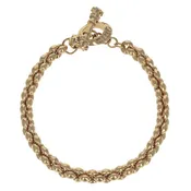 10K Gold Small Infinity Link Bracelet