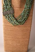 Matte 25 strands of turquoise