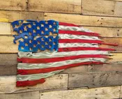 Distressed Battle Flag