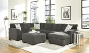106 Charcoal Sectional