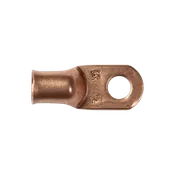 0/2 Ga x 3/8" Eyelet Copper Terminal