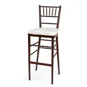 Mahogany Chiavari Bar Stool