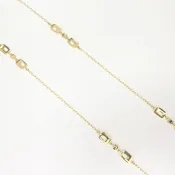 36" Palm Springs Chain Necklace Vermeil