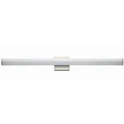 Maxim LED Bath Vanity in Satin Nickel from the Rail collection - 52105SN
