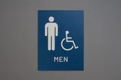 ADA - Restroom Wall Signs - Men - ISA