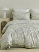 Audrey Floral Premium Cotton Bedspread Set