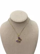 14kt GF Ladies Butterfly Necklace
