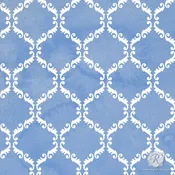 Acanthus Trellis Craft Stencil