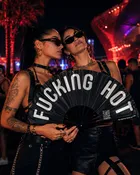 Fucking Hot Festival Hand Fan — Oversized Clack Fan for Pride, Raves & EDM