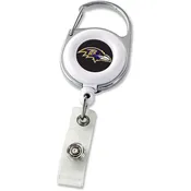 BALTIMORE RAVENS DELUXE BADGE REEL. SOLD IN SETS OF 3 ONLY.