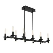 10LT RECTAGULAR LED CHANDELIER
