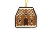 Gingerbread House - Felt Ornament Kit