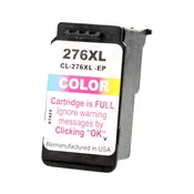 Canon CL-276XL (4987C001) InkJet Cartridge, Tri-Color, High Yield.