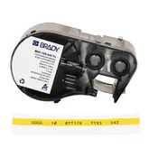 Brady - 0.125" Dia PermaSleeve Heat Shrink Labels with Ribbon for M4 M5 Printers
