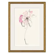 "A Study in Pink" Botanical Art