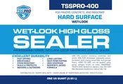 TSSPRO 400 HD Wet Look High Gloss Stone Sealer