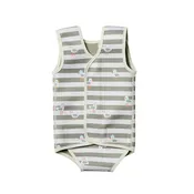 Baby Wetsuit - Sammy the Seagull Green Stripe
