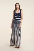 AVELINE DRESS IN NAVY