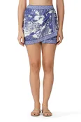 America & Beyond Jungle Wrap Skort Cover Up G24-2860