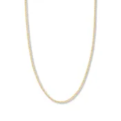18" Mariner Chain Solid 14K Yellow Gold 3mm