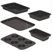Baker’s Secret Essentials 5 Piece Non-Stick Steel Baking Set $25.00 EACH, CASE PACK OF 4
