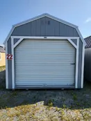 Dunn #22: 12 X 28 Lofted Barn Garage