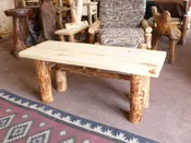 Aspen Coffee Table with X Brace